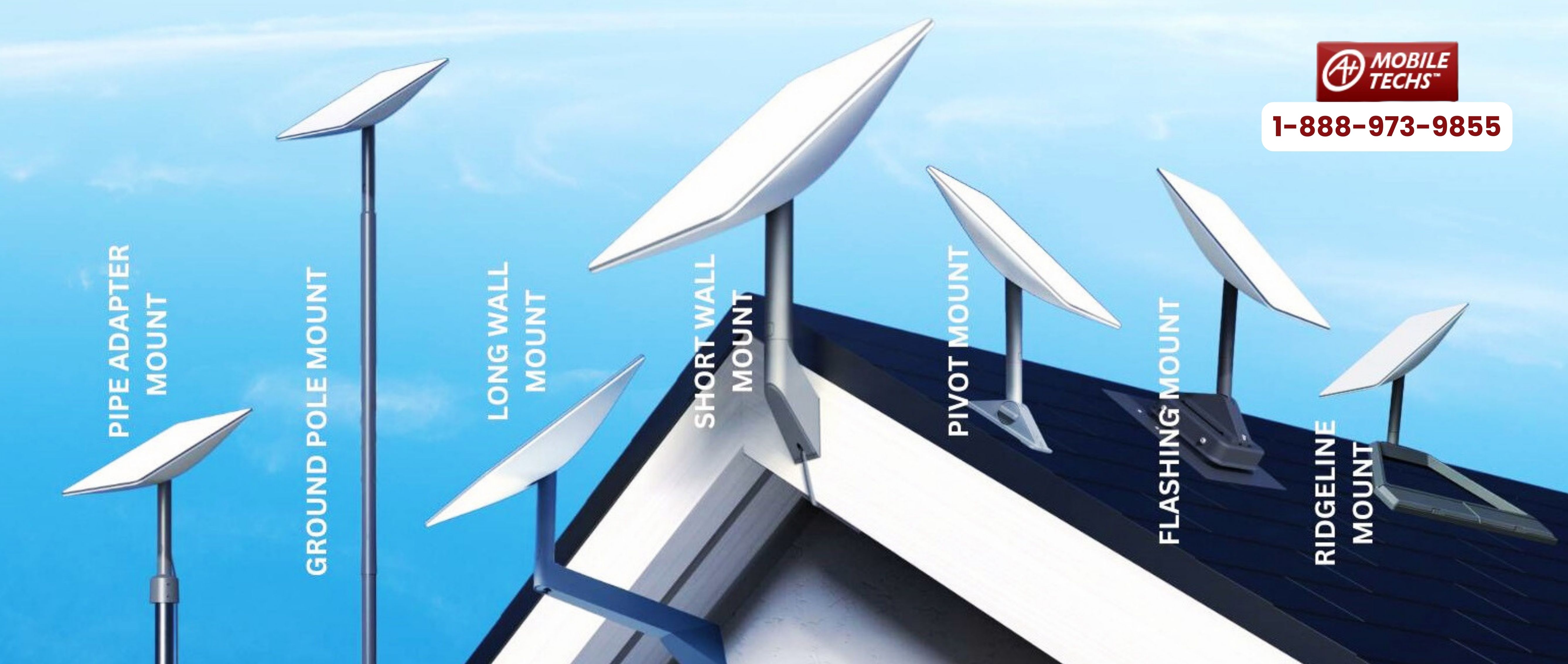 Starlink Mounting Services - Starlink mounts